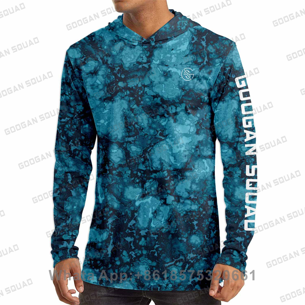 Fishing Shirt Uv Protection - Googan Squad-Sweat à capuche à manches