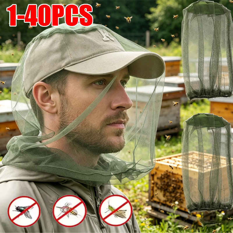 Fishing Hat - Chapeau de pêche anti-moustiques avec écran