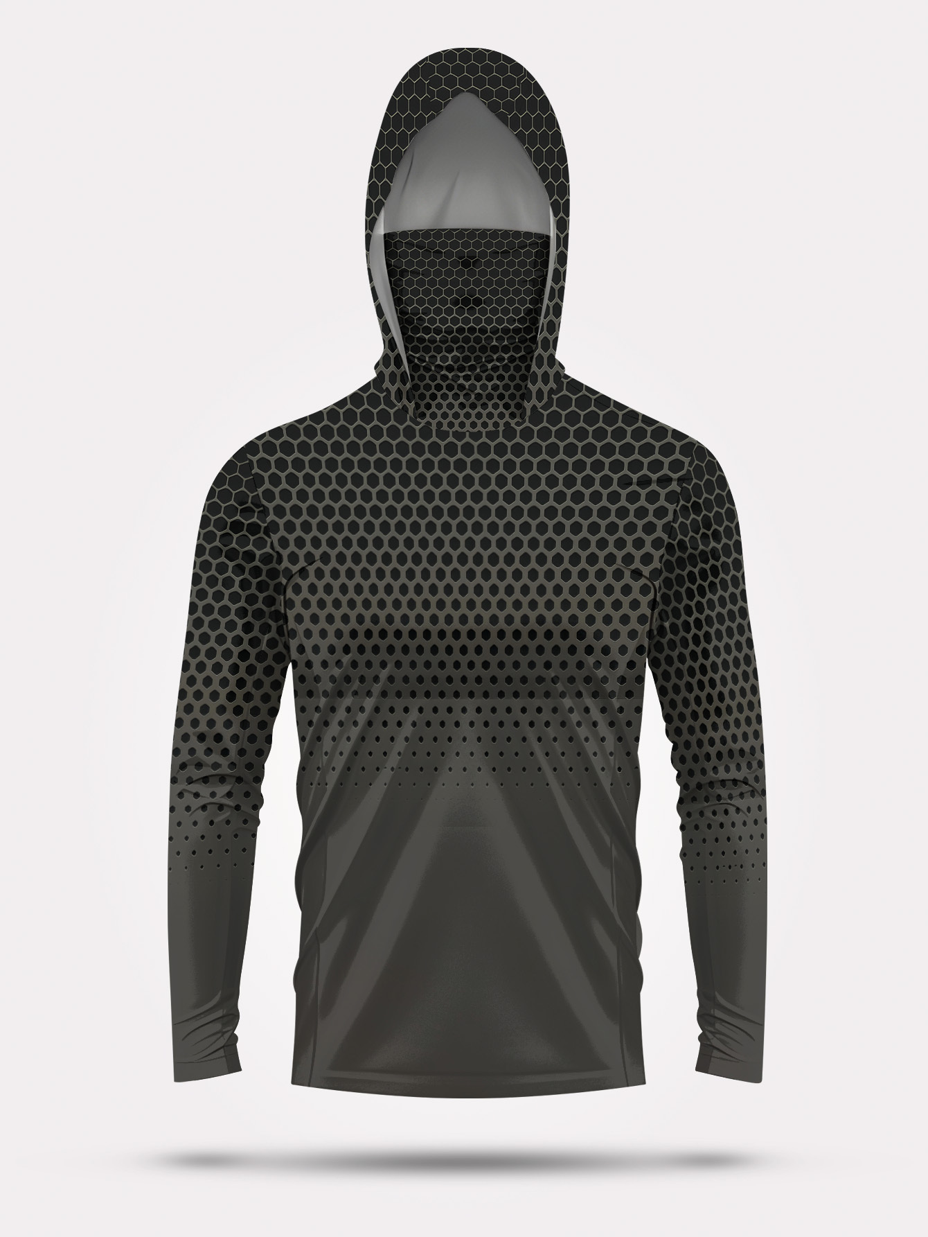 Fishing Shirt Uv Protection - T-shirt de pêche à capuche pour