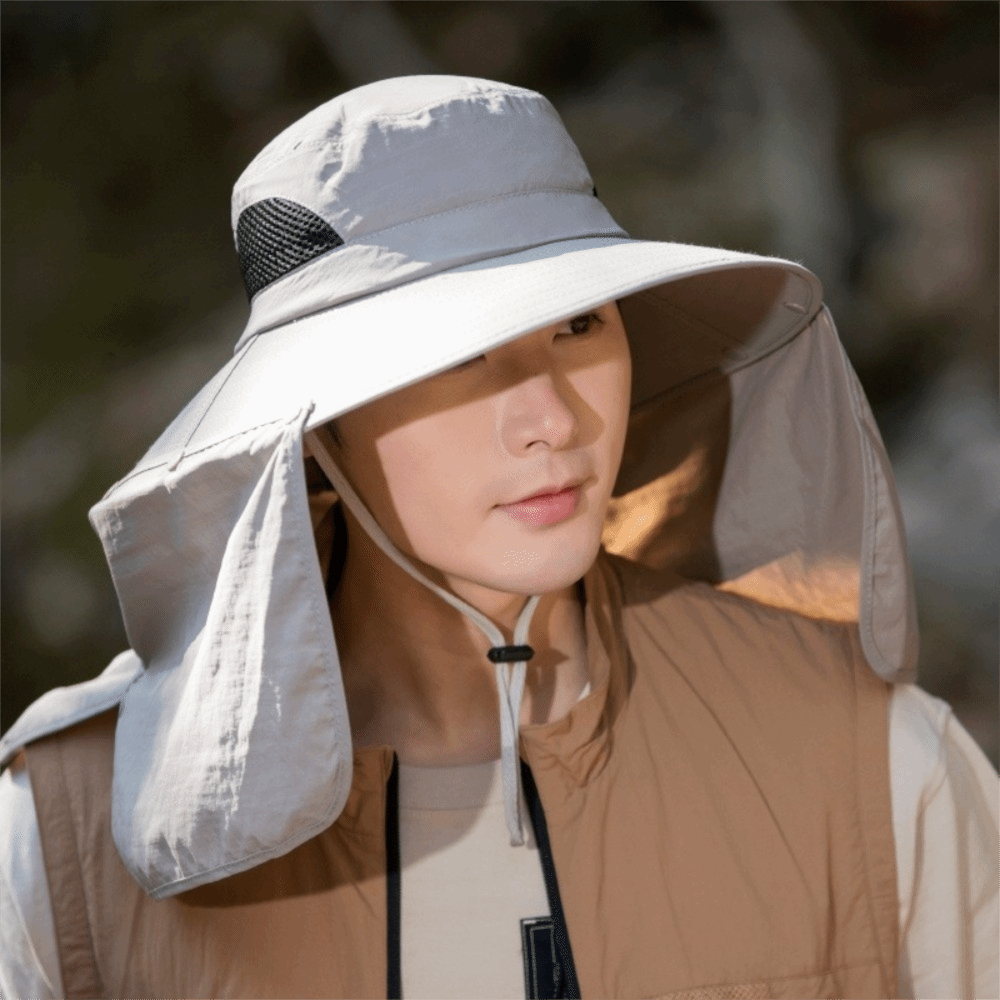 Fishing Hat - Chapeau de soleil tendance en tissu