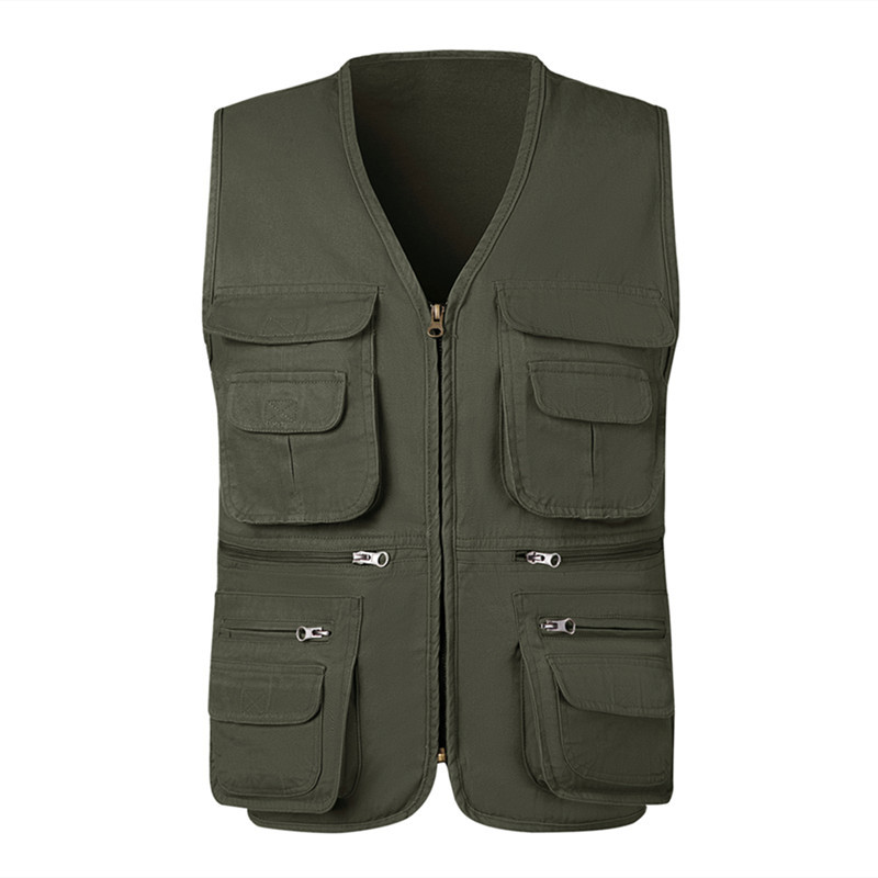 Fishing Vest - Été Hommes DulHiking Pêche GlaMulti-poches prolifération