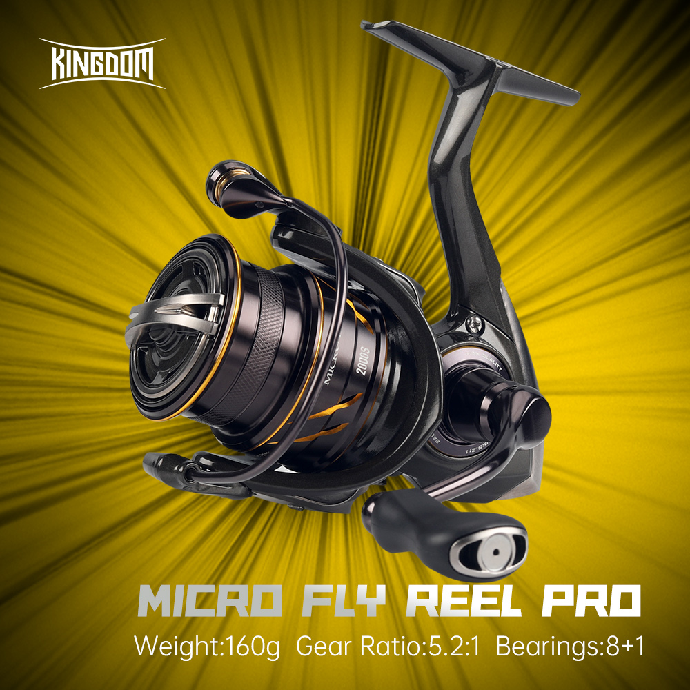 Abu Garcia Reel Revo - Moulinet de pêche spinning Kingdom Micro