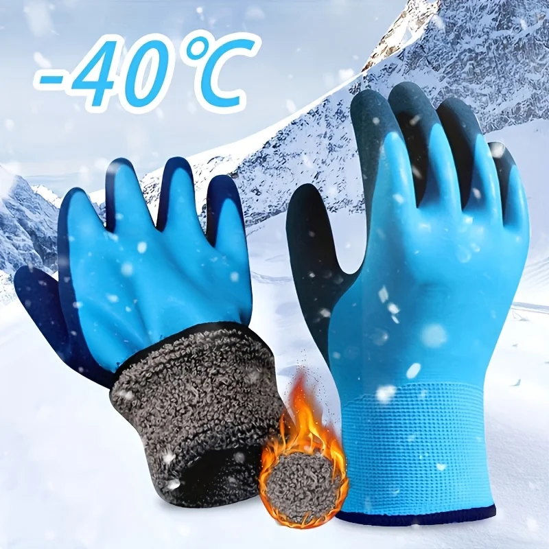 Fishing Gloves - Gants mécaniques imperméables et chauds d'hiver,