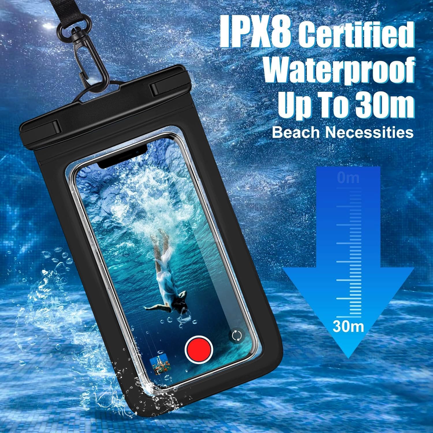 Lot de 3 pochettes pour téléph - Fishing Bag Waterproof avis et prix