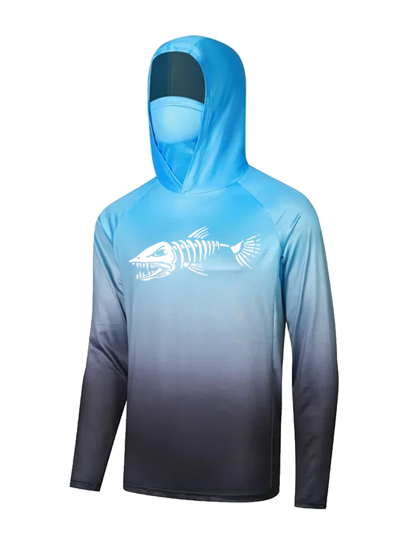 Vêtements de pêche à capuche p - Fishing Mask Sun Protection avis et prix