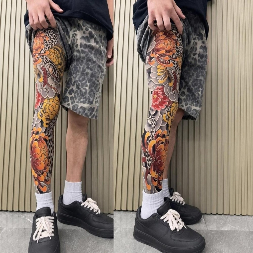 Chaussettes de tatouage tempor - Fishing Socks avis et prix