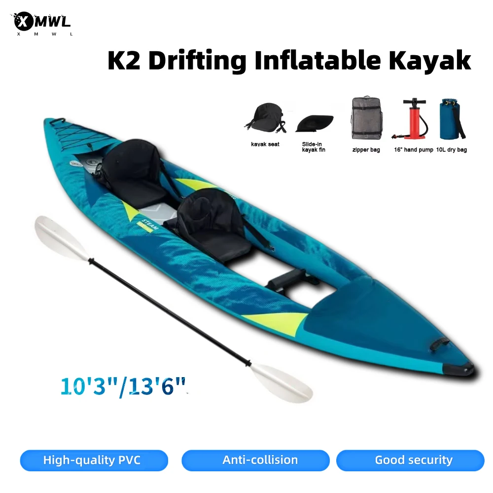 Canoë-kayak gonflable pour 1-2 - Fishing Bag Waterproof avis et prix