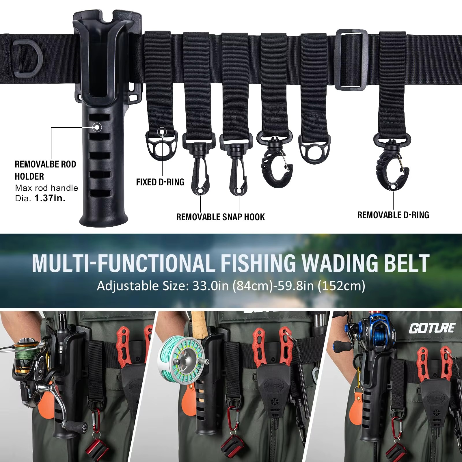 Goture Wader léger avec bottes - Fishing Waders avis et prix